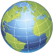 географический глобус, geographic globe, географічний глобус - cкачать  бесплатно рендер Глобусы на Artage.io